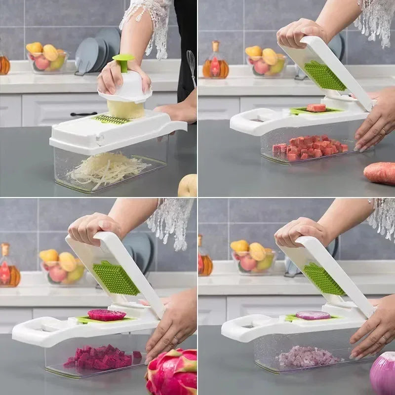 Multifunctional Vegetable Slicer Cutter Shredders