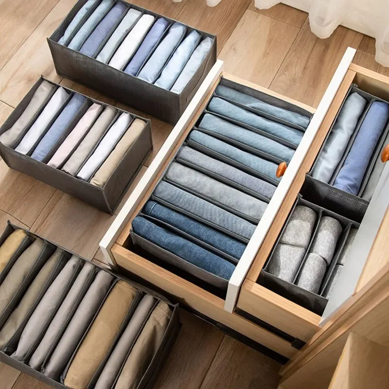 Closet Clothes Organizer Storage Box