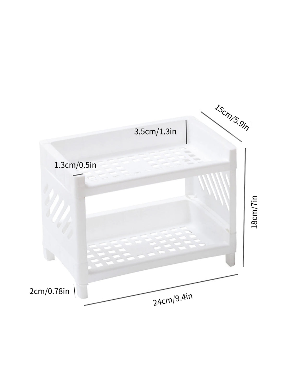 Double Layer Storage Rack