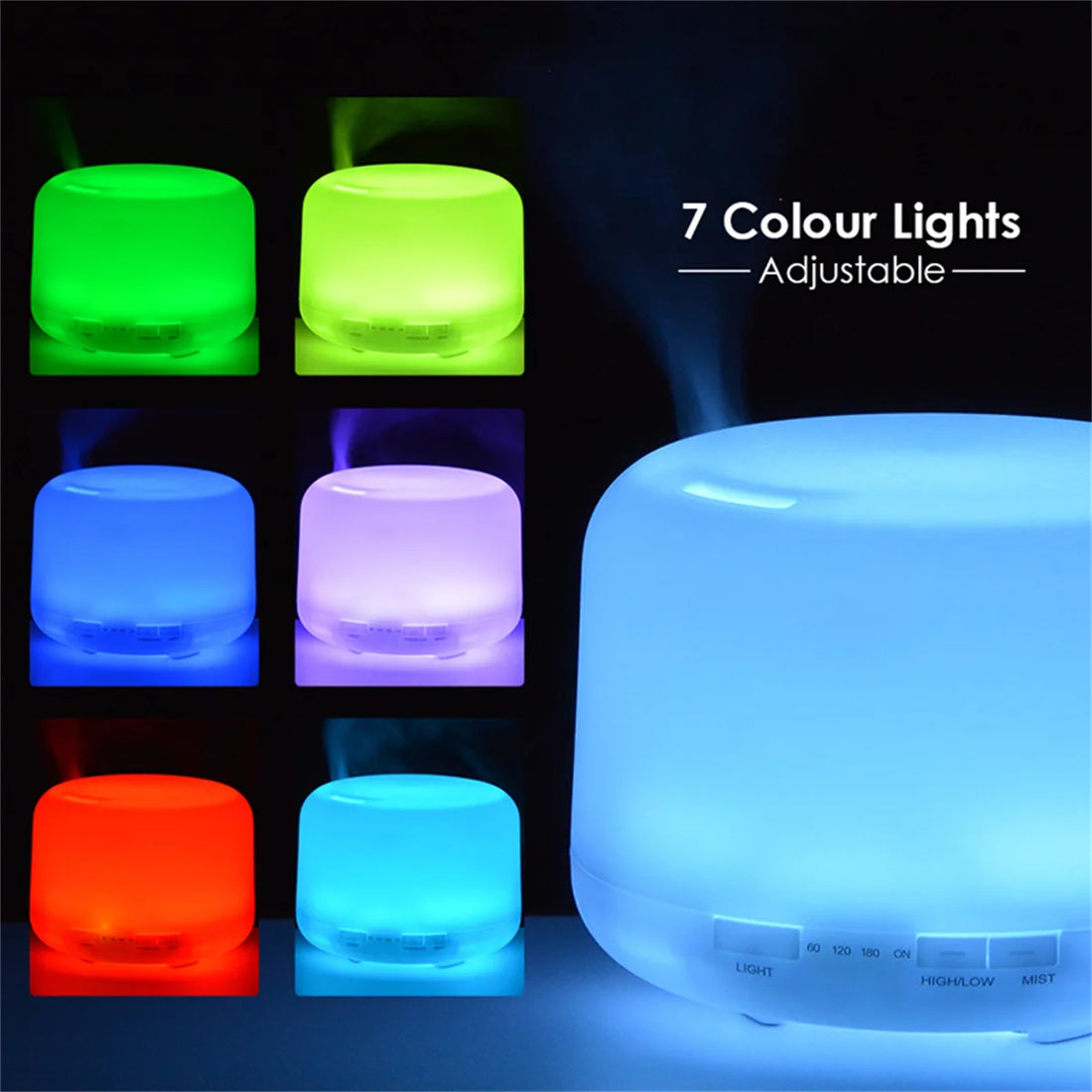 500ML USB Air Humidifier Essential Oil