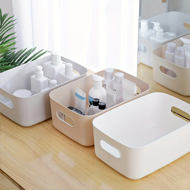 Versatile Plastic Storage Basket