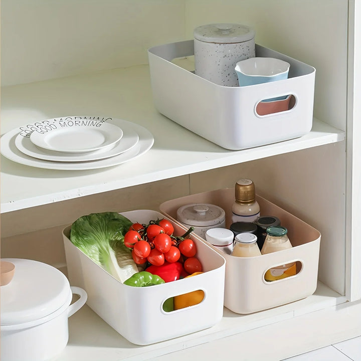 Versatile Plastic Storage Basket