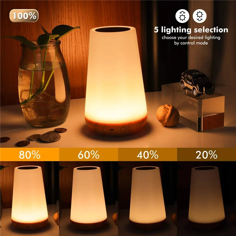 13-Color Dimmable RGB Night Light