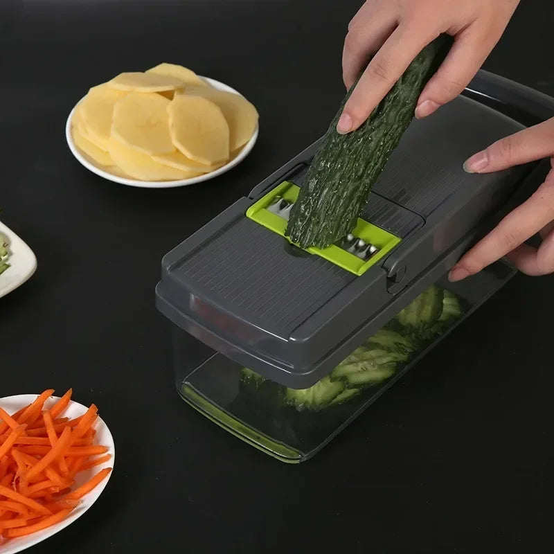 Multifunctional Vegetable Slicer Cutter Shredders