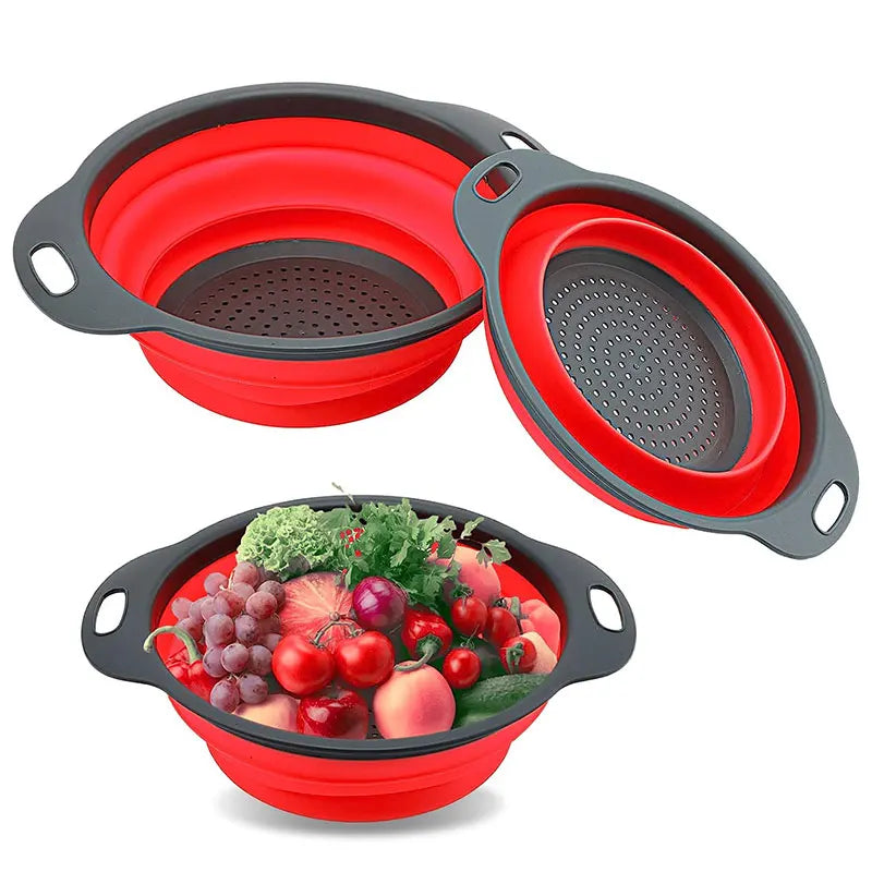 Silicone Collapsible Colander