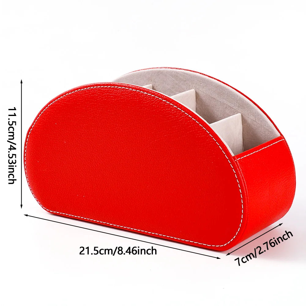 PU Leather Desk Organizer