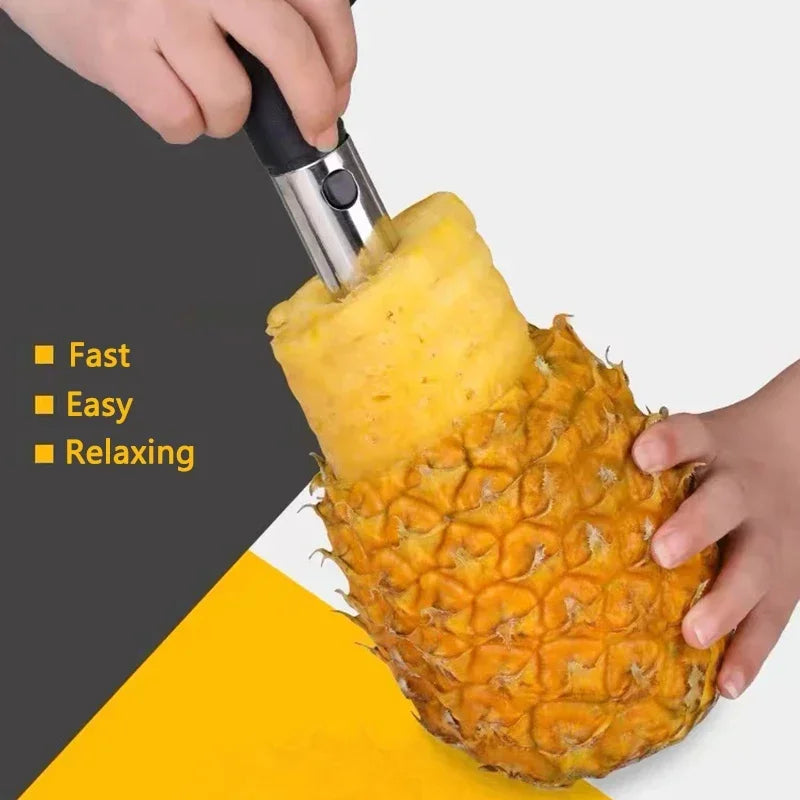 Stainless Steel Pineapple Slicer Peeler Cutter