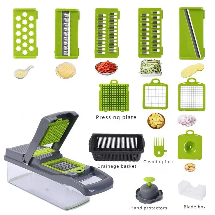 Multifunctional Vegetable Slicer Cutter Shredders