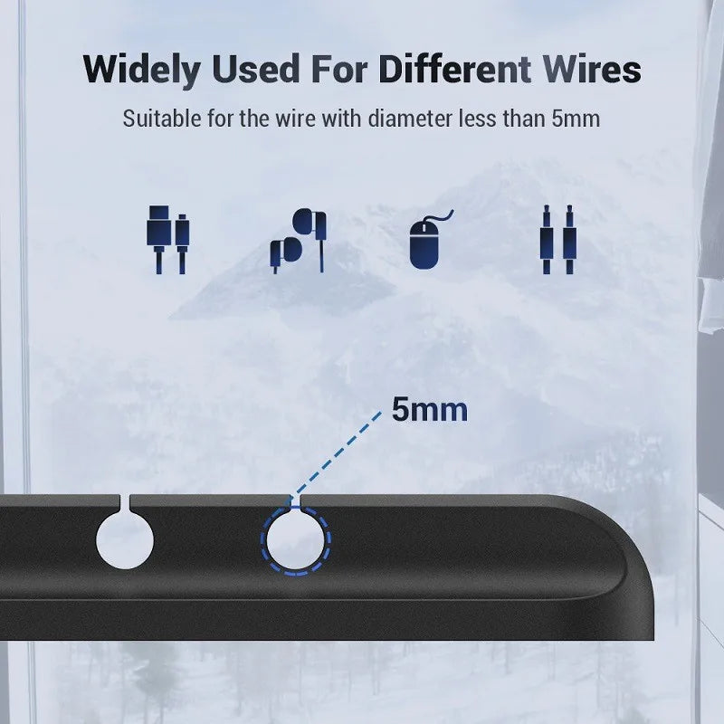 Management Wire Holder Clips