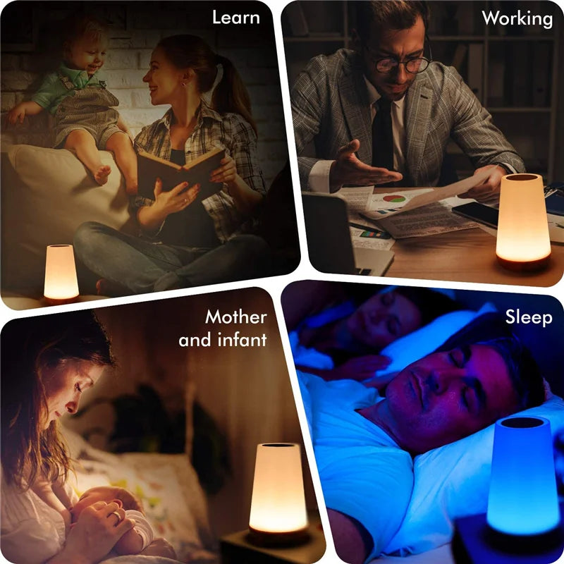 13-Color Dimmable RGB Night Light