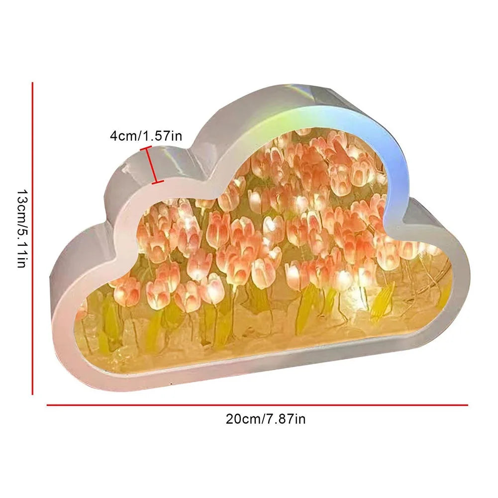 Clouds Tulip Lamps LED Night Light