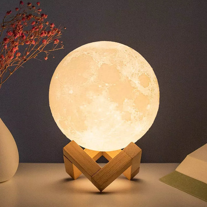 8cm Moon Lamp LED Night Light with